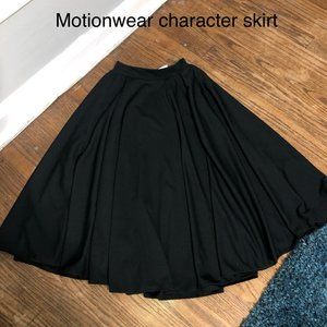 Black character skirt